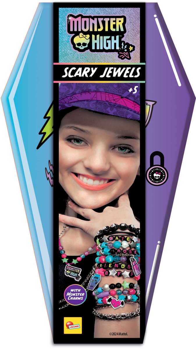 Lisciani monster high bijoux effrayants présentoir 12