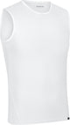 Gripgrab - couche de base sans manches en maille ultralégère maillot de corps de vélo d'été sweat-shirt en polygiene - blanc - homme - taille xxl