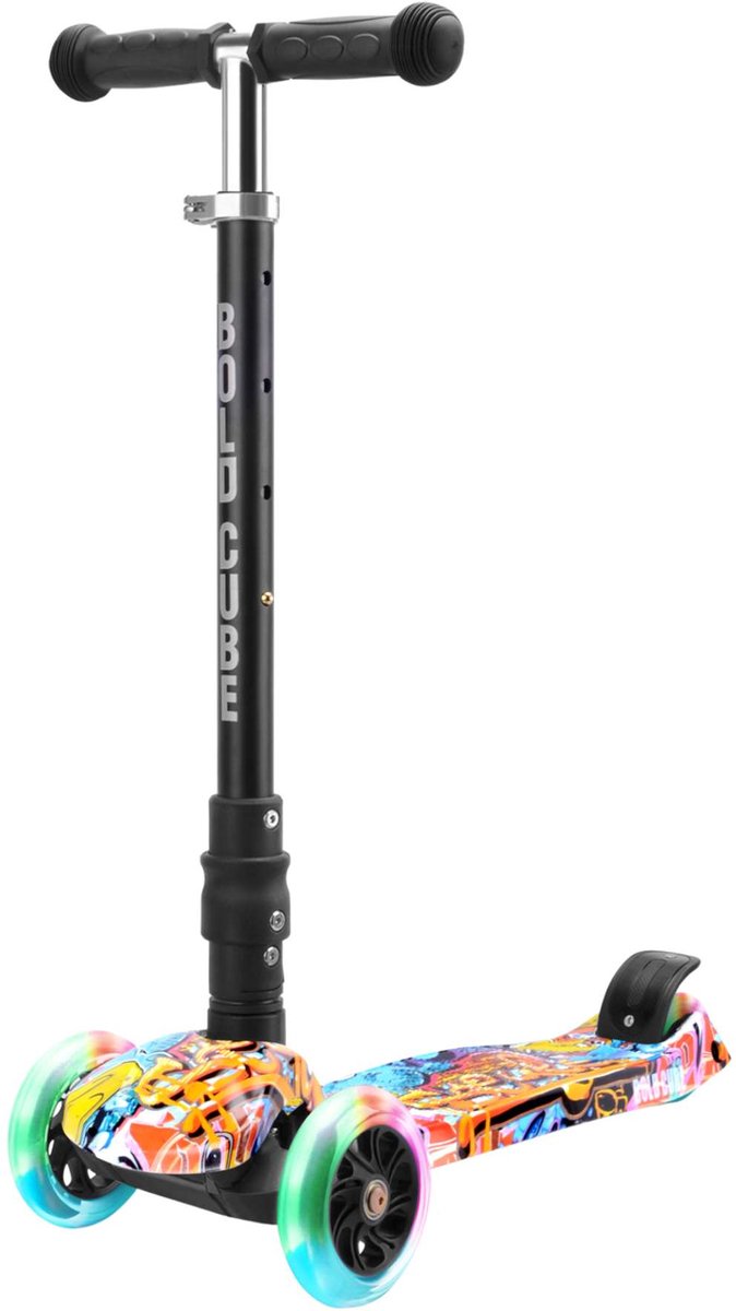 Boldcube gros scooter à trois roues - graffiti