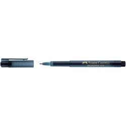 Feutre fin faber-castell 2b 155499 noir 0,8 mm