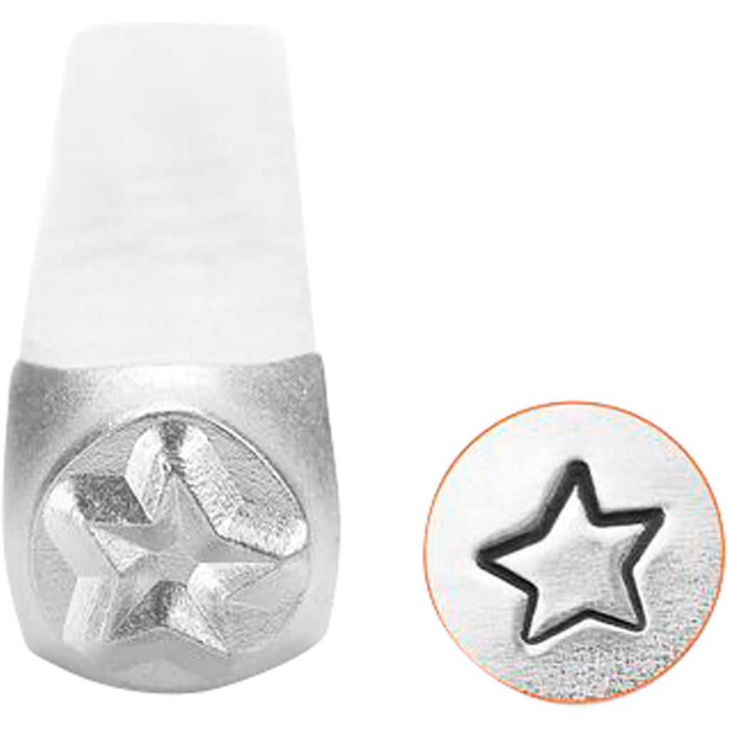 Impressart Campon de gaufrage, étoile, L: 65 mm, dim 3 mm, 1 pièce