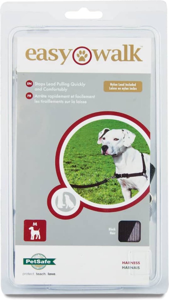 PETSAFE Easy Walk Anti-Trek Tuig Black