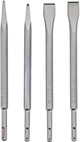 Jeu de burins Bosch 4 pièces standard 250 SDS-plus