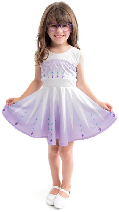 Petites aventures – robe virevoltante du couronnement de glace – taille 98-110