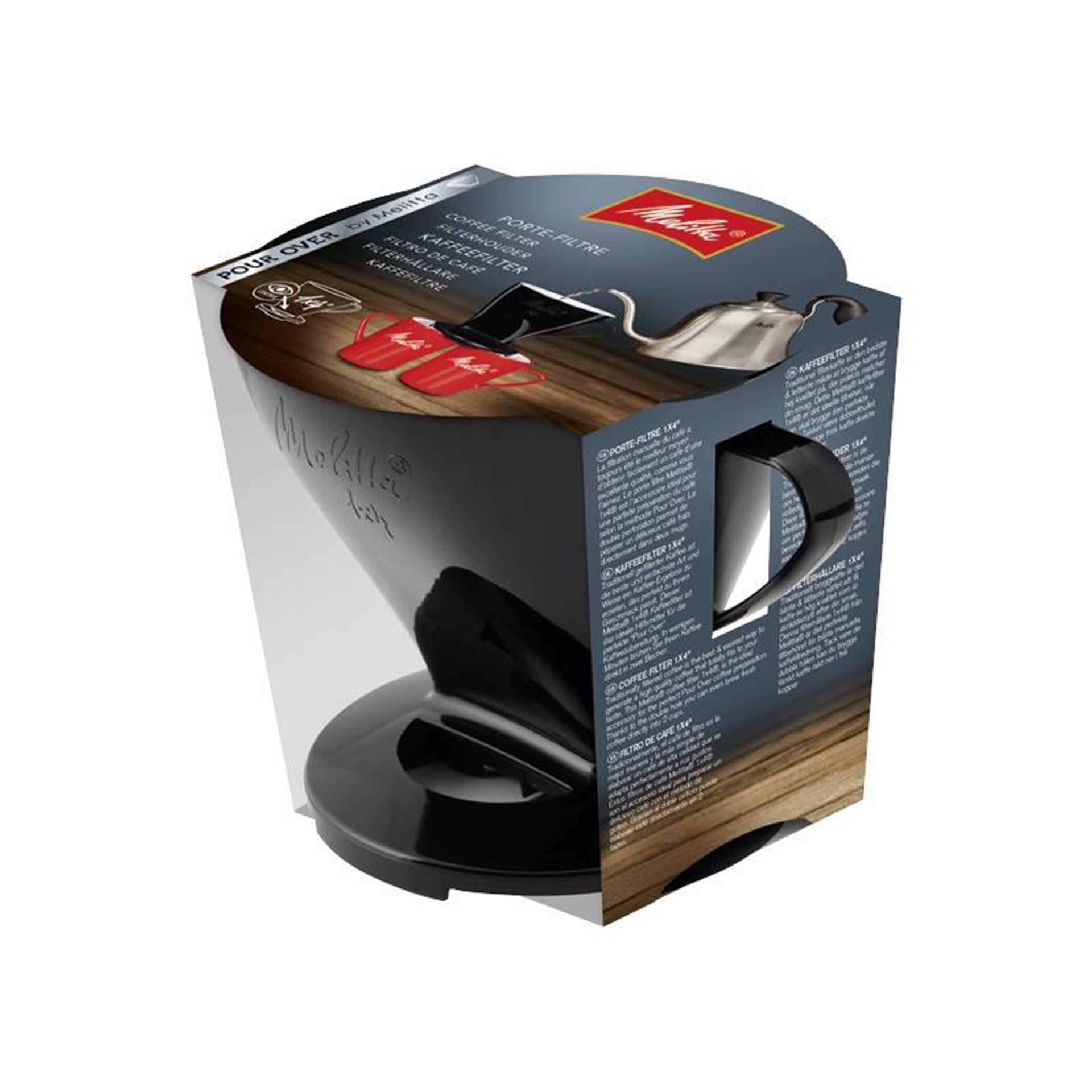Filtre à café Melitta noir 1x4