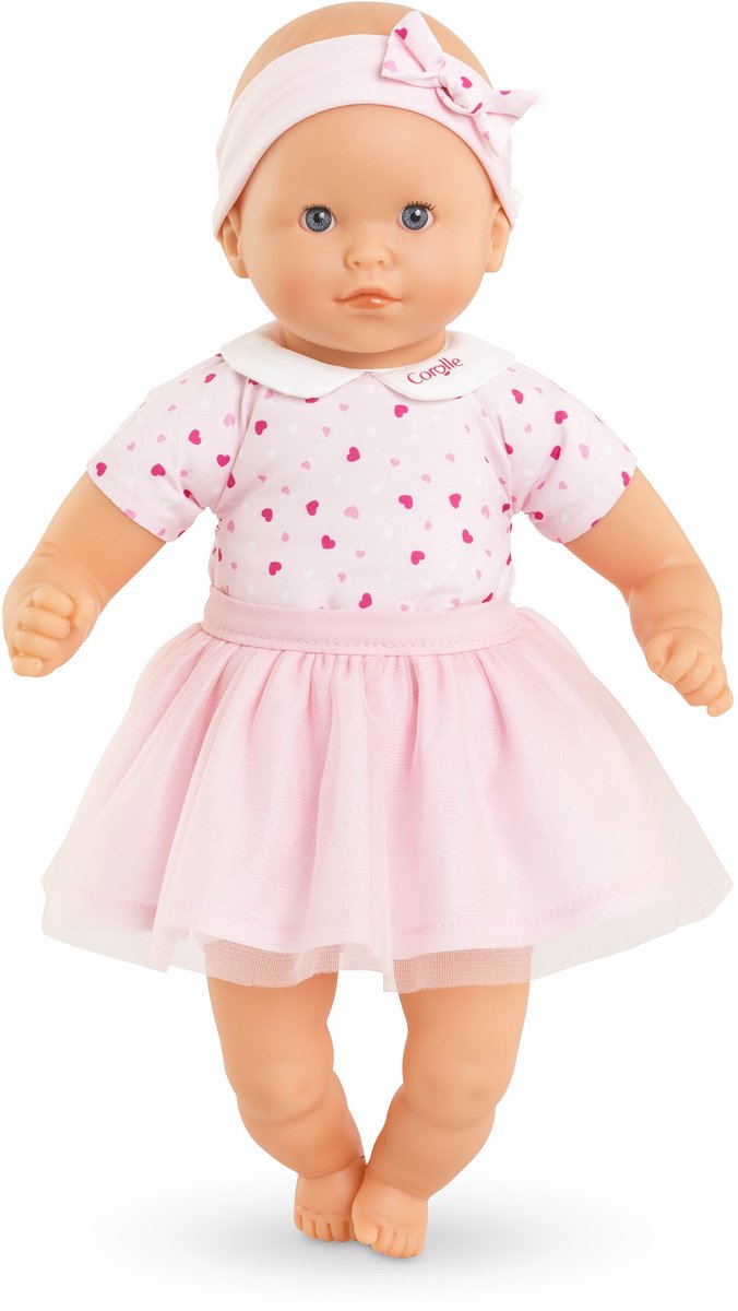 Corolle kleine bébé pop avec coeurs, 30 cm