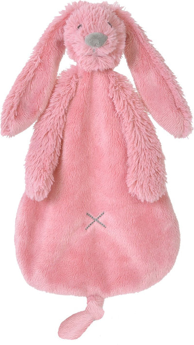 Happy horse lapin richie doudou - rose foncé - cadeau bébé