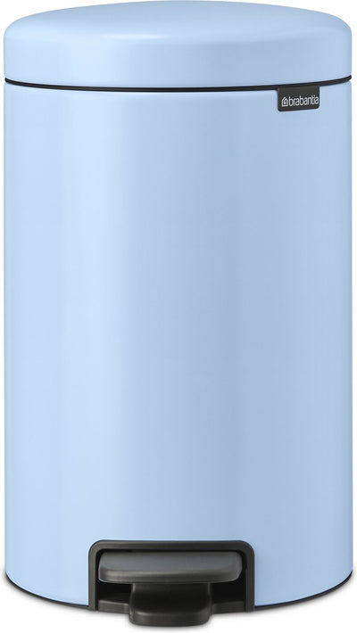 Poubelle Brabantia newicon - 12 litres - bleu rêveur