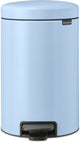 Poubelle Brabantia newicon - 12 litres - bleu rêveur