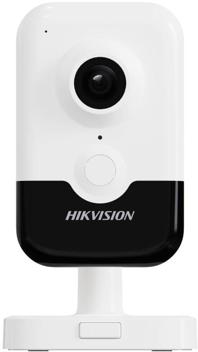 Hikvision DS-2CD2443G2-IW (2,8 mm) Caméra cubique intérieure IP PoE WiFi 4 MP H265+ Détection PIR Acusense - Audio bidirectionnel - 10 mètres IR
