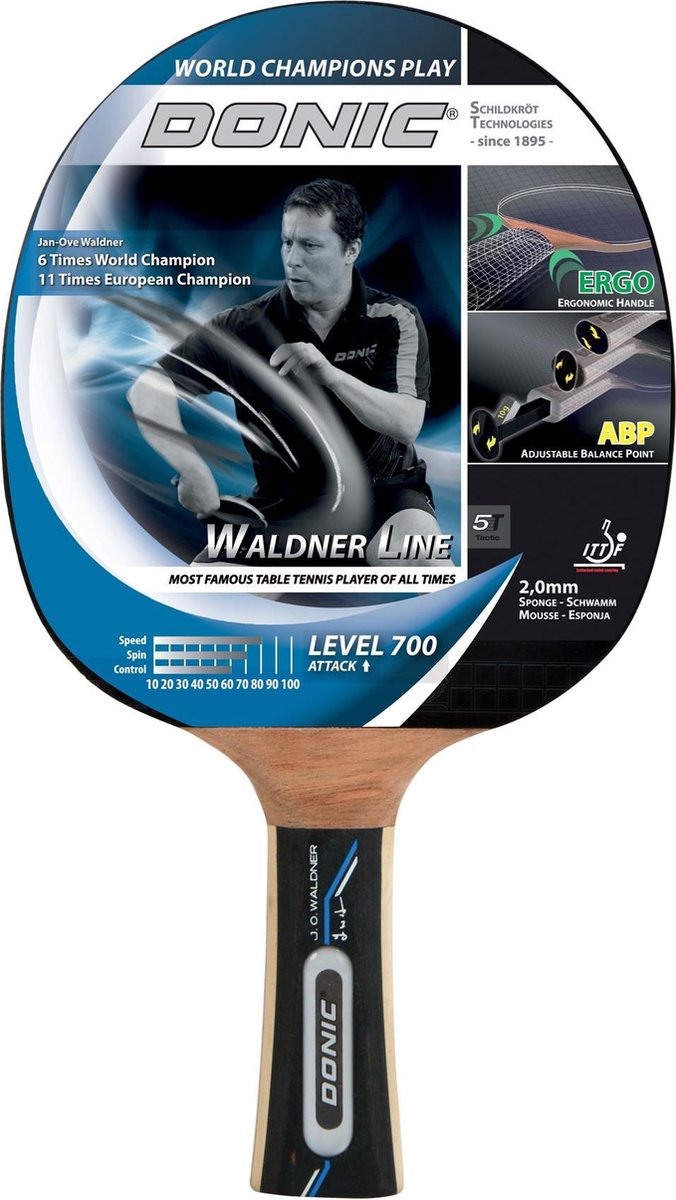 Donic Schildkrot Raquettes de tennis de table Donic Schildkrot - rouge