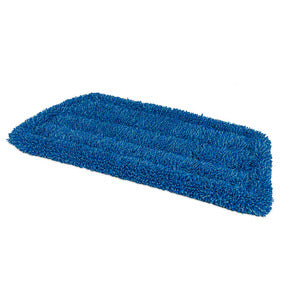 Serpillère plate microfibre Wecoline bleu (28cm)