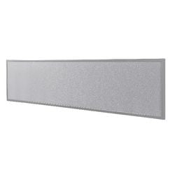 Cloison bisley gris 1600x350mm
