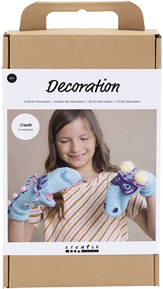 Creativ Company Hobbyset Socks Monster