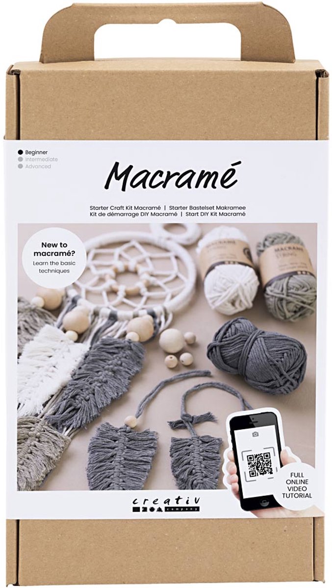 Kit de découverte de macrame