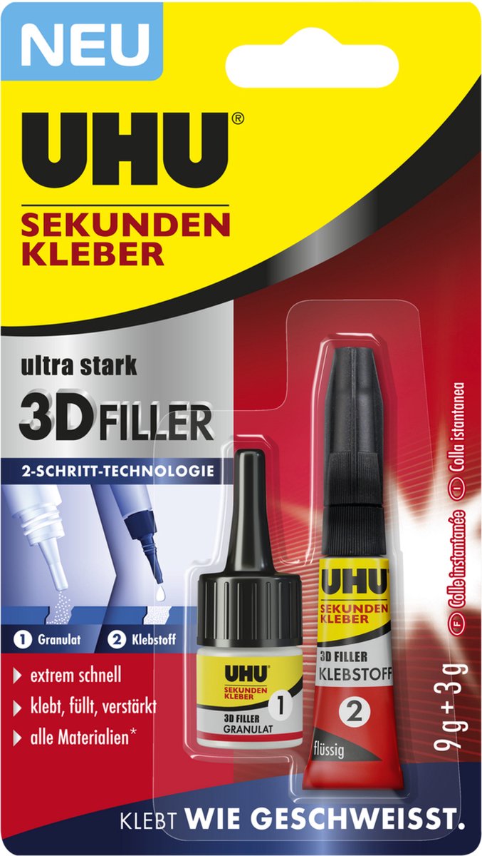 Uhu 350431, liquide, 11 ml, 10 °c