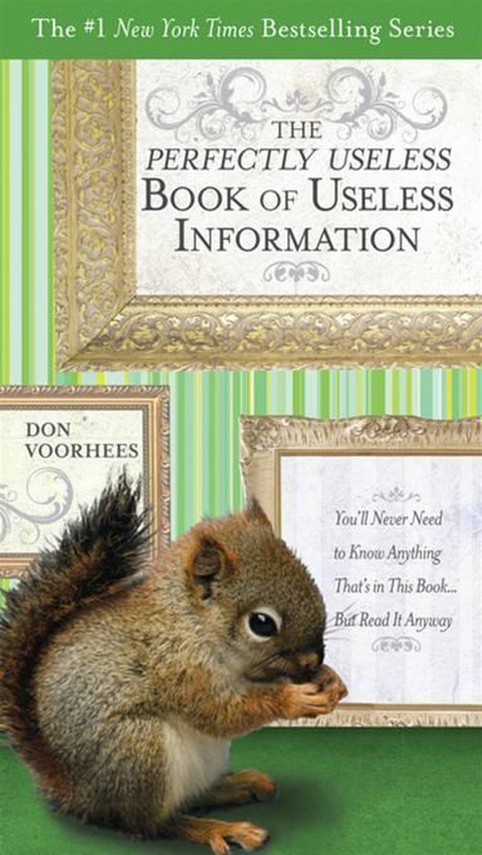 Le livre d’informations parfaitement inutiles