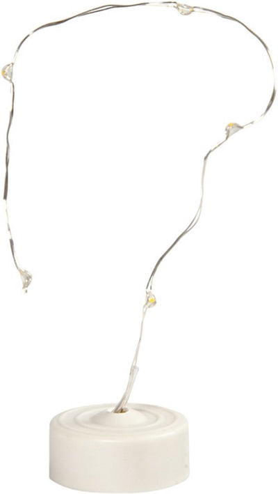 Guirlande lumineuse LED Creativ company, L : 27 cm, argent, 1 pièce