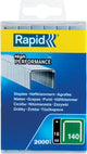 Agrafes en fil plat galvanisé rapide - 16 mm - 2000 pièces - forte adhérence