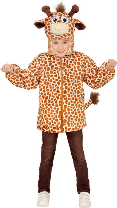 Widmann gilet à capuche girafe pour enfants - Déguisement - 86 92
