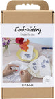 Creativ company hobby set broderie, serviettes, blanc cassé, 1 boîte