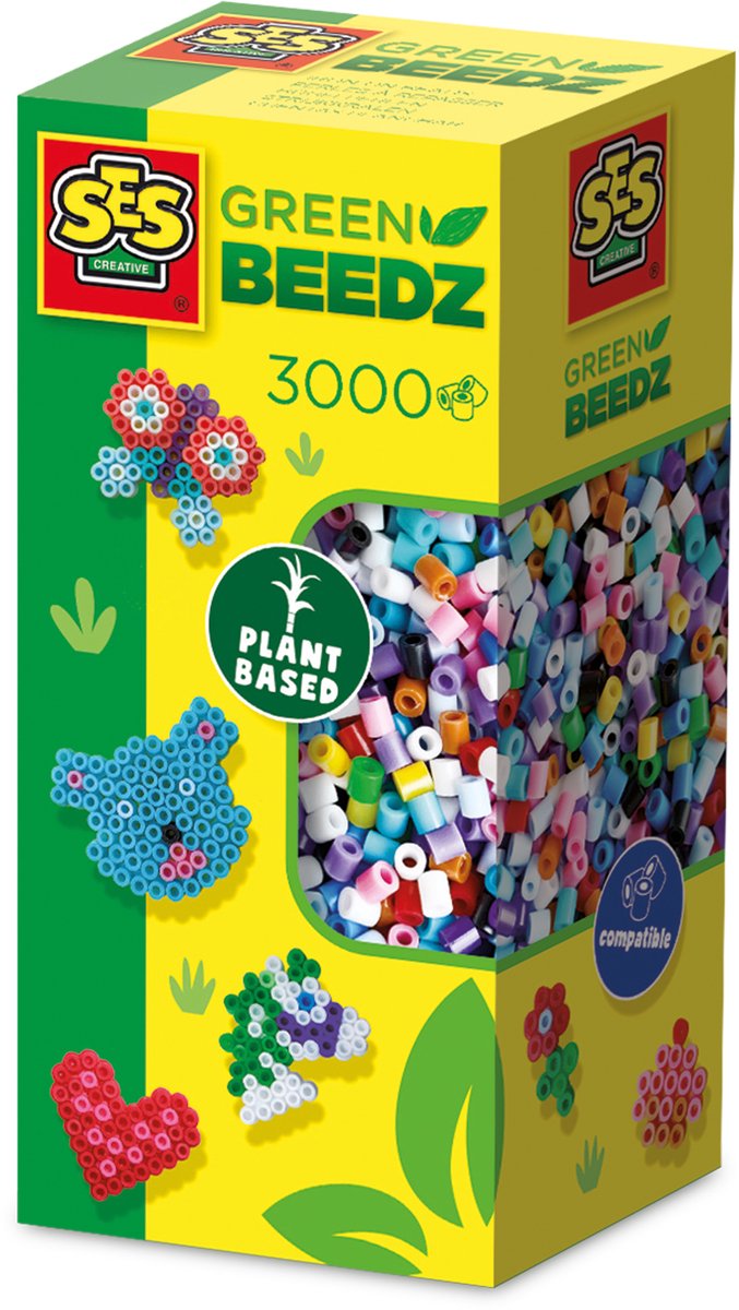 Ses Green Beedz - les perles de fer mélangent 3000