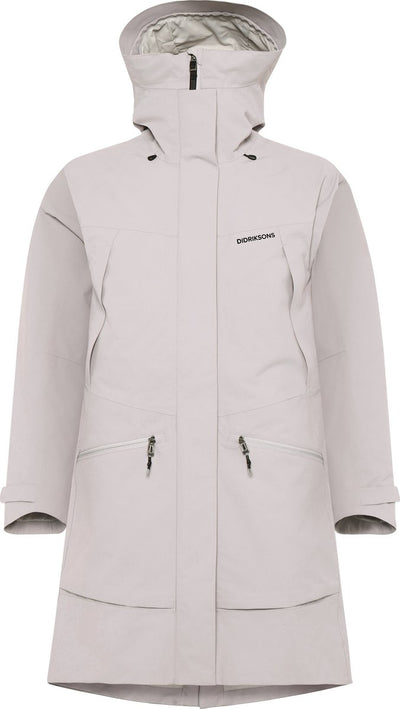 Didriksons veste outdoor femme ilma wns parka 8 - brume lever du soleil