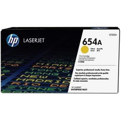 Cartouche de toner hp cf332a nr654x jaune
