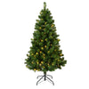 Sapin de Noël Everlands pin impérial150cm + éclairage LED