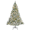 Sapin de Noël Everlands pin impérial enneigé 150cm+LED