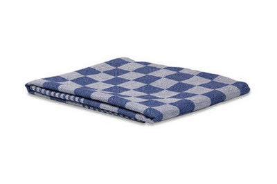 Wecoline torchon à carreaux bleu 70x70 cm (6 pièces)
