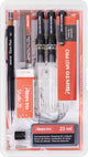 Stylo à dessin Aristo - pro studio - set 8 pièces - largeur de trait 0,20 0,35 0,70 mm - bouteille 23 ml d'encre - crayon à dessin - mines de crayon - gomme - adaptateur de stylo - ar-64151