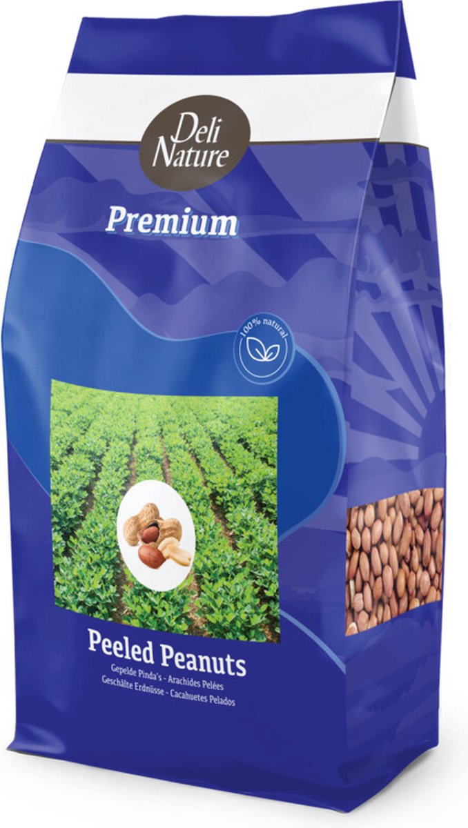 Deli nature cacahuètes pelées 1 kg