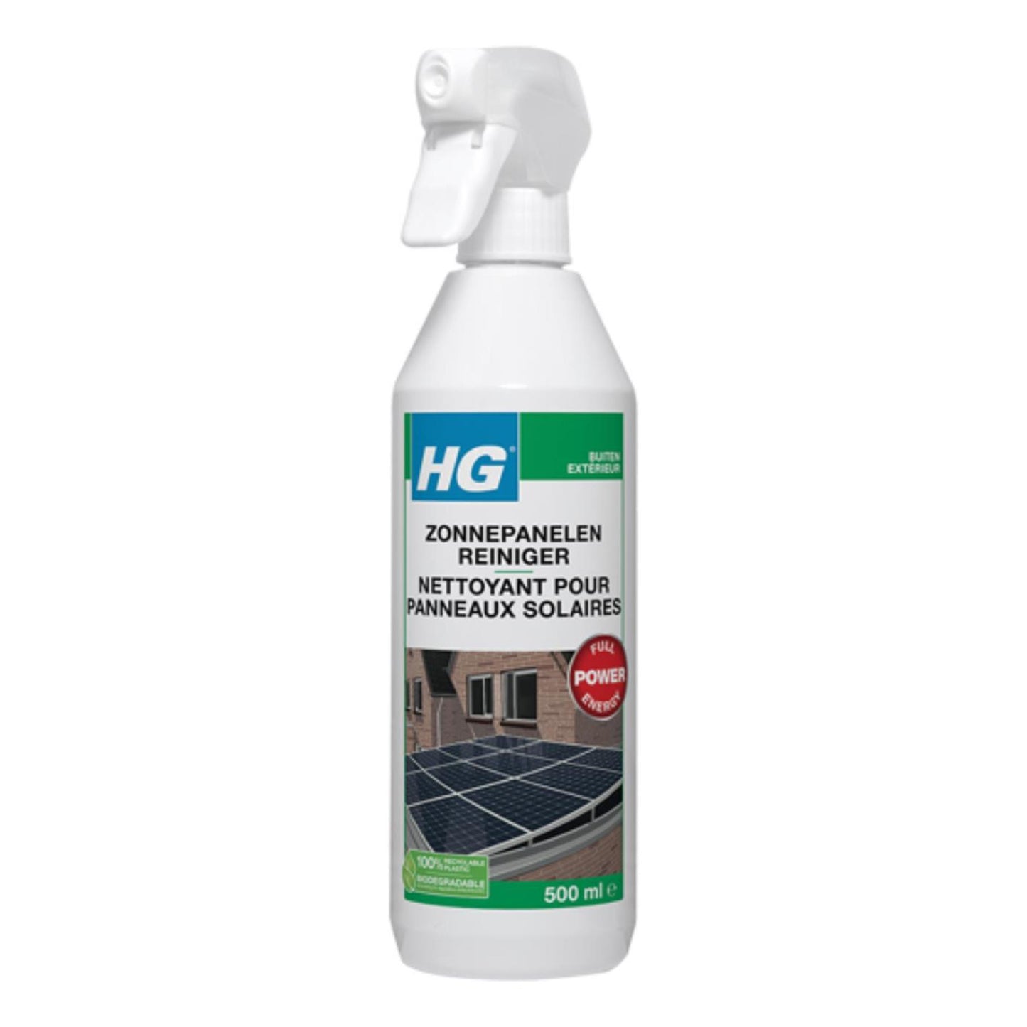 Hg nettoyant pour panneaux solaires 0,5l