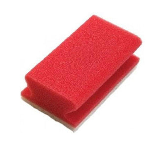 Wecoline weco éponge à récurer avec grip rouge blanc 142x70x45 mm (10 pièces)