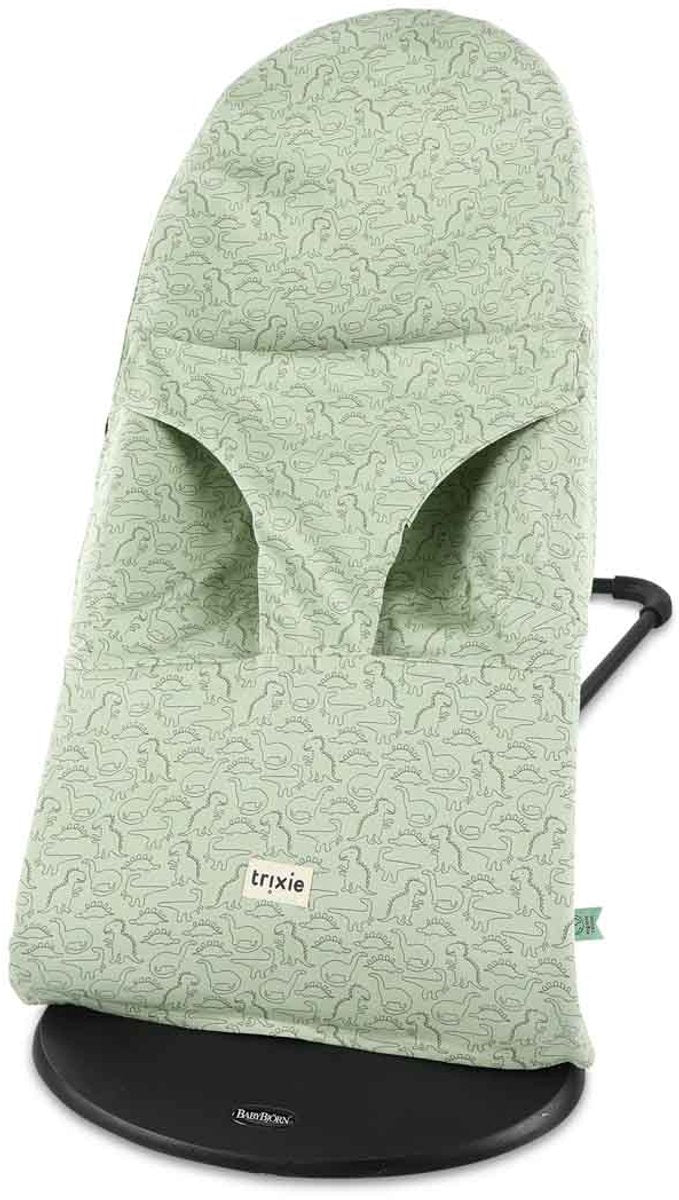 Housse de protection pour chaise à bascule Trixie | babybjörn - dinosaure audacieux