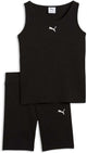 Puma ess - ensemble débardeur côtelé surélevé et leggings courts g