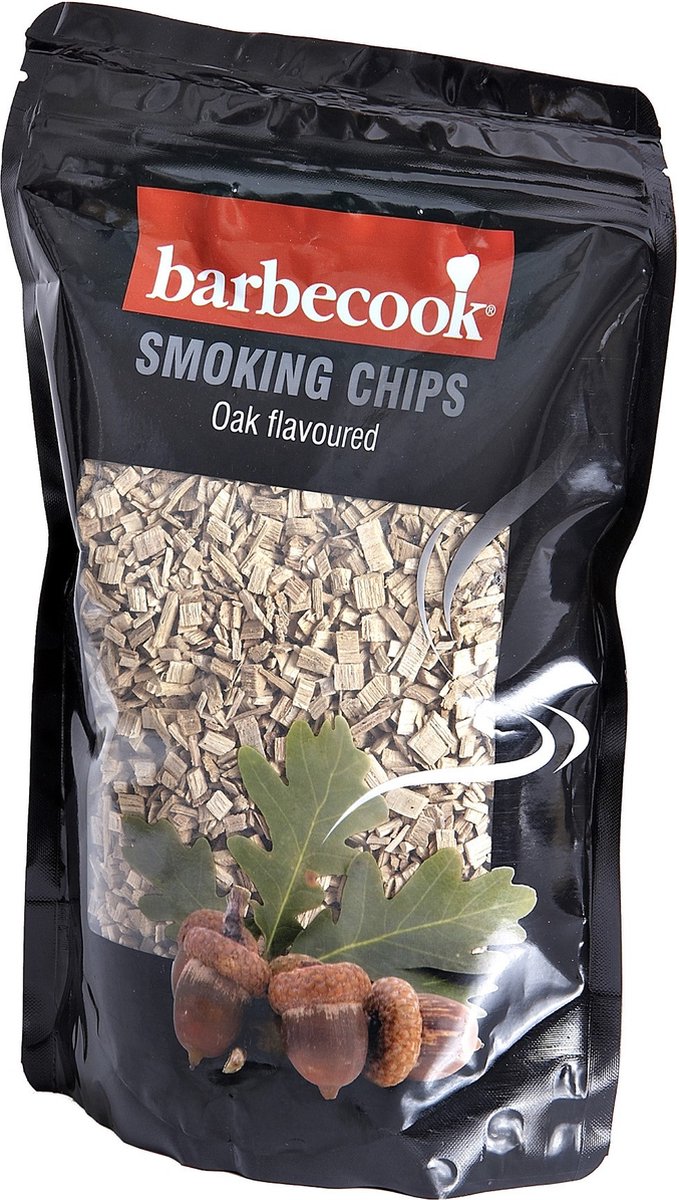 Copeaux de fumage de chêne Barbecook - noir