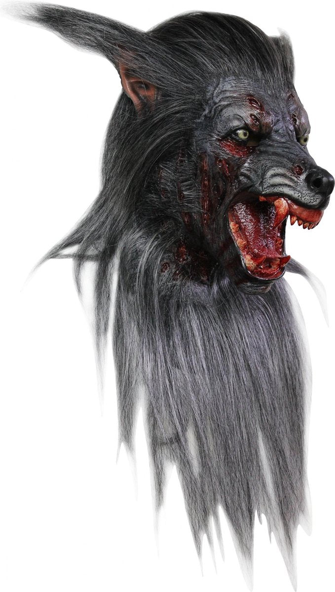 Masque de loup Vegaoo pour adultes - masque de déguisement - taille unique