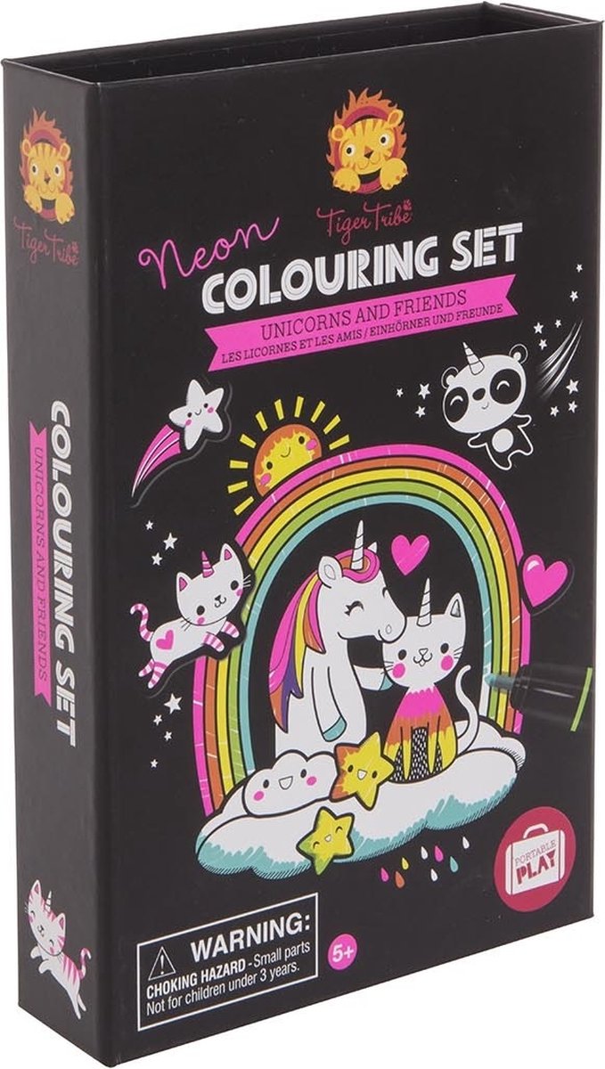 SELECTA NEON COLORS SET - UNICORNS ET AMIS