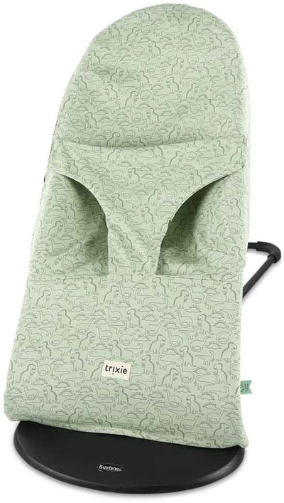 Housse de protection pour chaise à bascule Trixie | babybjörn - dinosaure audacieux