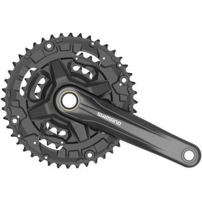 Shimano Crankset 3 x 9 Speed ​​FC-MT210-3 avec 175 mm Crankarm 40-30-22T noir