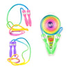TOI-TOYS Sautage de corde avec des couleurs arc-en-ciel