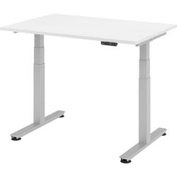 Bach bureau assis-debout marteau blanc 120x80x127cm