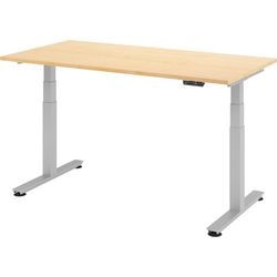 Bureau assis-debout Bach Hammerer ergonomique aktiv xdsm érable