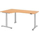 Bach bureau assis-debout marteau bkn 200x120x127cm