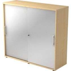 Armoire à portes coulissantes Bach Hammerer 3fh érable, argent