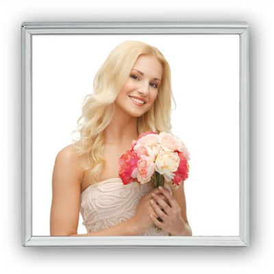 Frame photo ZEP 120S01-55 Silver plaqué 13x13 cm