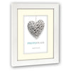 Frame photo ZEP V32454 Regent 4 blanc 30x40 40x50 cm