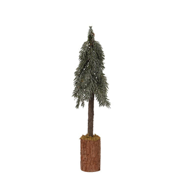 Sapin de Noël artificiel Decoris mini sur tronc ø13xh45cm